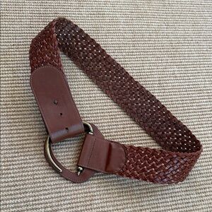 Equestrian Woven Leather Belt by Sandy Duftler S